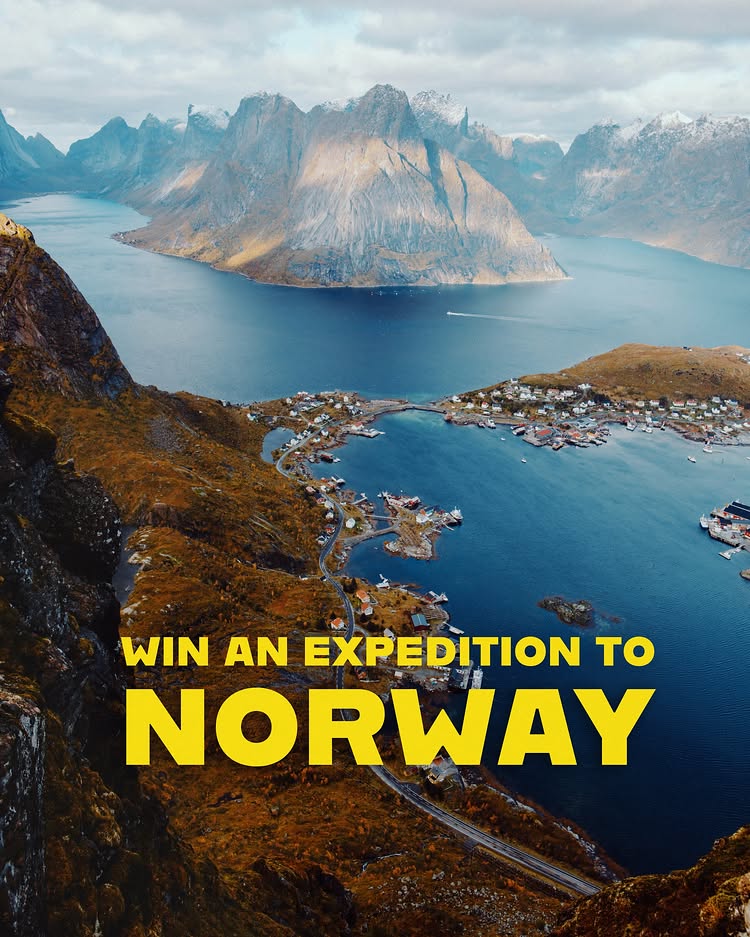 Instagram post by @alexstrohl: Giving away a spot to my September Lofoten Experience ($7,000 value)—and this time, there are three …