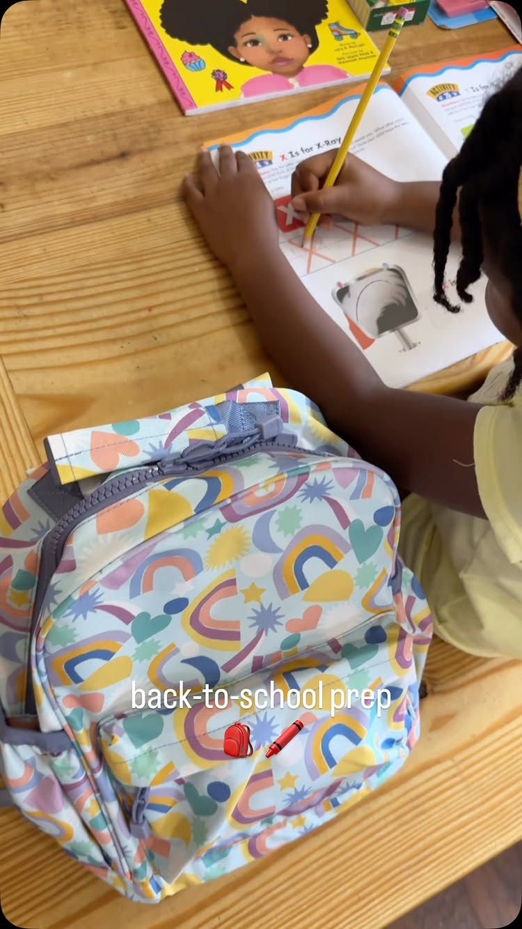 Instagram post by @ashleyhwhite_: gifted by Crate&kids Thanks to @crateandkids for making one part of back-to-school easy with a backp…