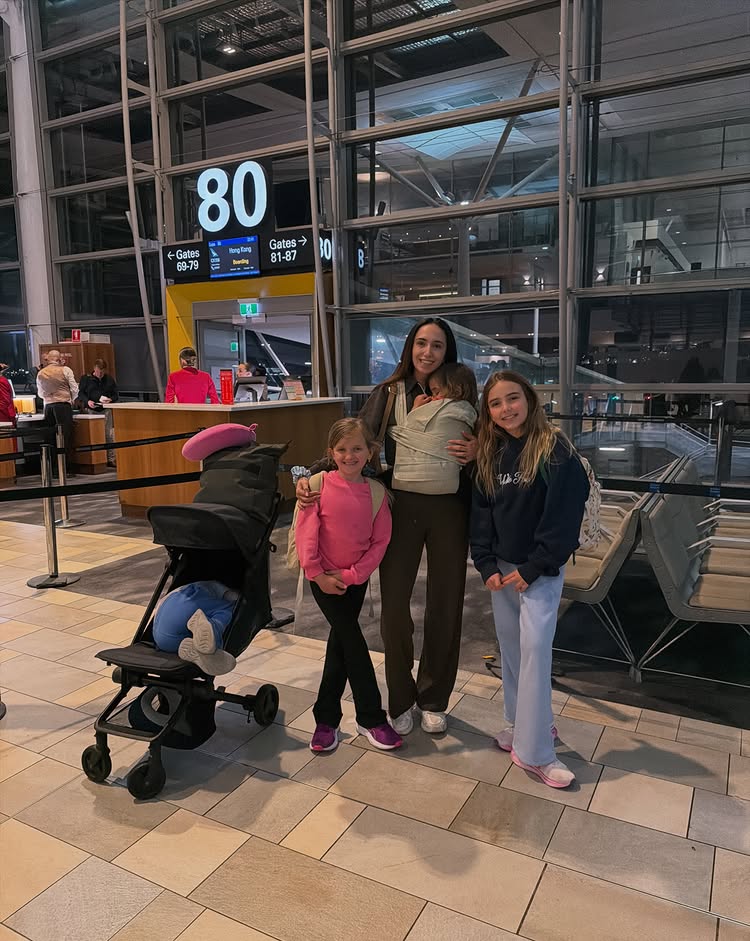 Instagram post by @bybrittanynoonan: A month in Italy 🇮🇹 here we comeeeee!!! BRIS>HKG>MXP Overnight or day flights with kids? Which do …
