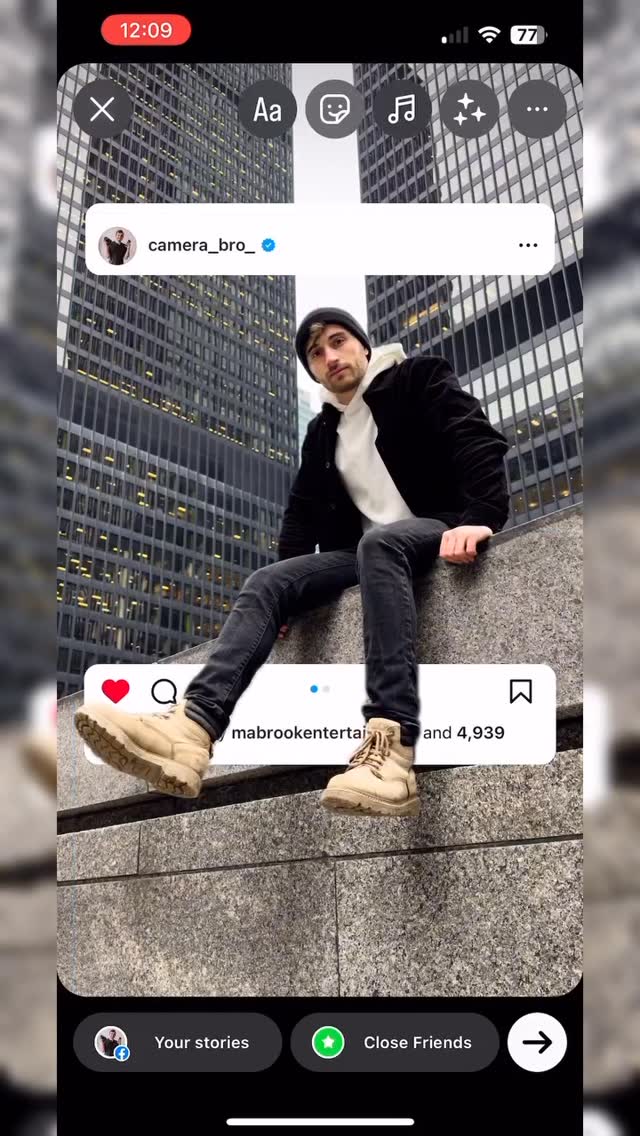 Instagram post by @camera_bro_: Easy IG story idea 💡 #instagram #ig