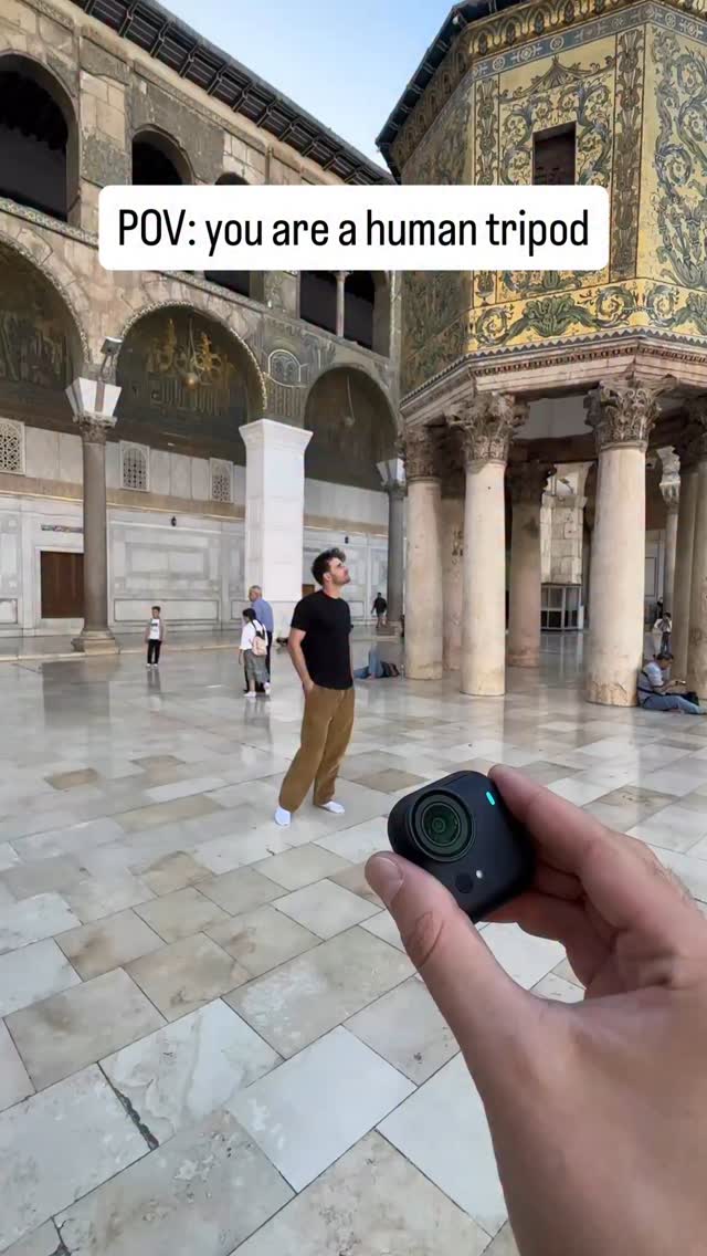 Instagram post by @camera_bro_: Your trip, your POV 📸 Capture your trip from your perspective with @insta360 Go Ultra. The camera r…