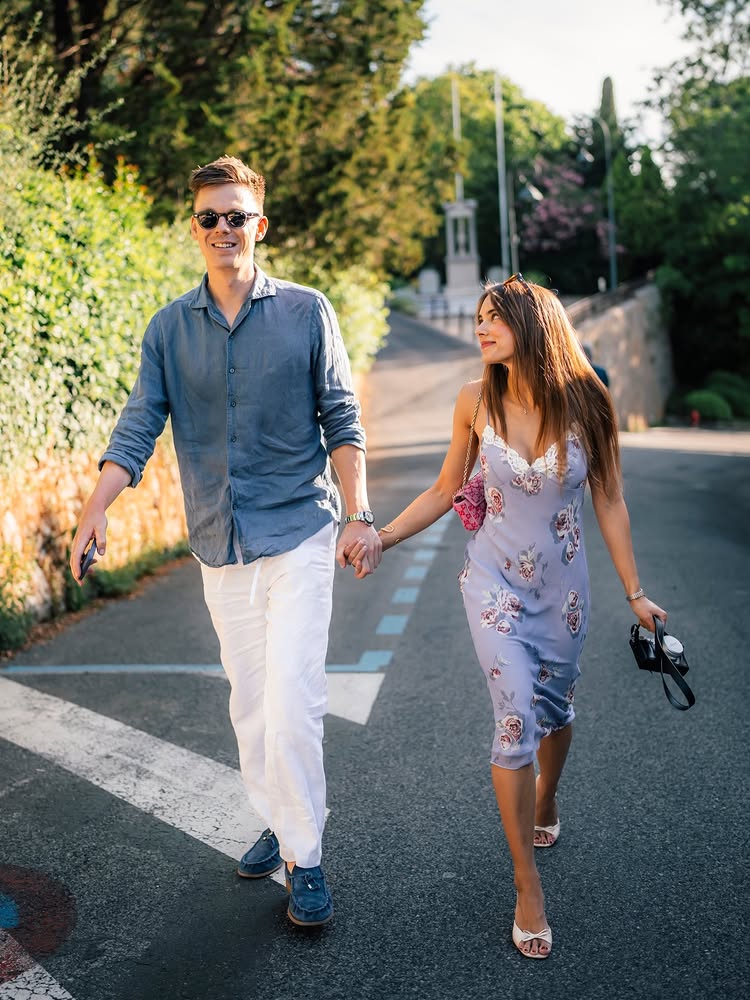 Instagram post by @caspar_lee: Happy wife + weekend in the sun = happy life @audiuk @audiukpress @audif1 #audiambassador