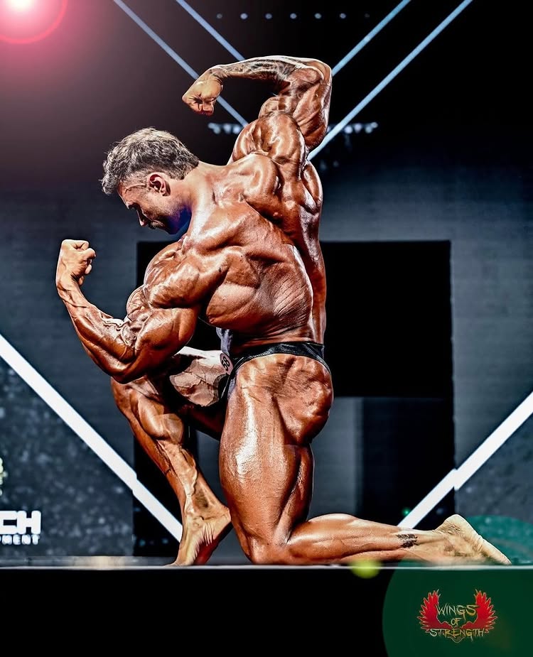 Instagram post by @cbum: 2 weeks out from the @mrolympiallc who else is coming?? Was skimming through old photos and not sure…