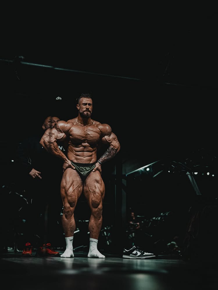 Instagram post by @cbum: “There was always going to be one last one”. Olympia weak nostalgia.