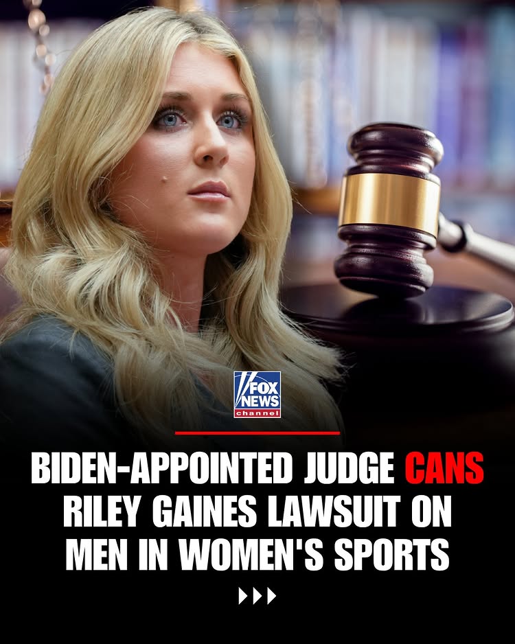 Instagram post by @foxnews: A Biden-appointed federal judge dismissed Riley Gaines' lawsuit against the NCAA trying to protect g…