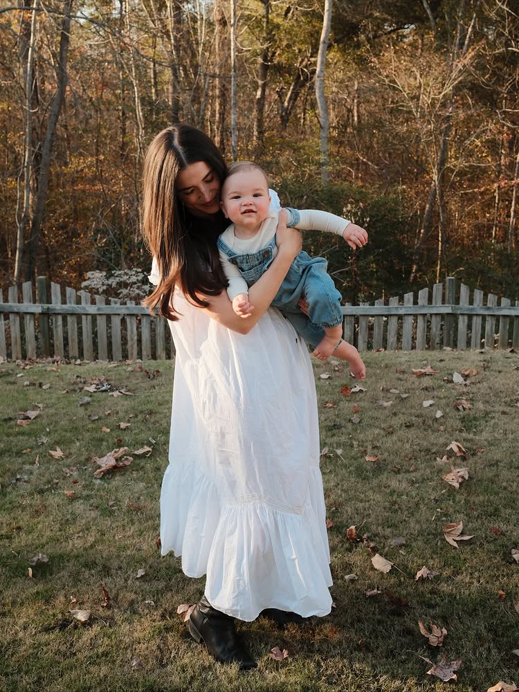 Instagram post by @gretchenlynn: the day i turned 29 & Wells turned 11 months 🤍