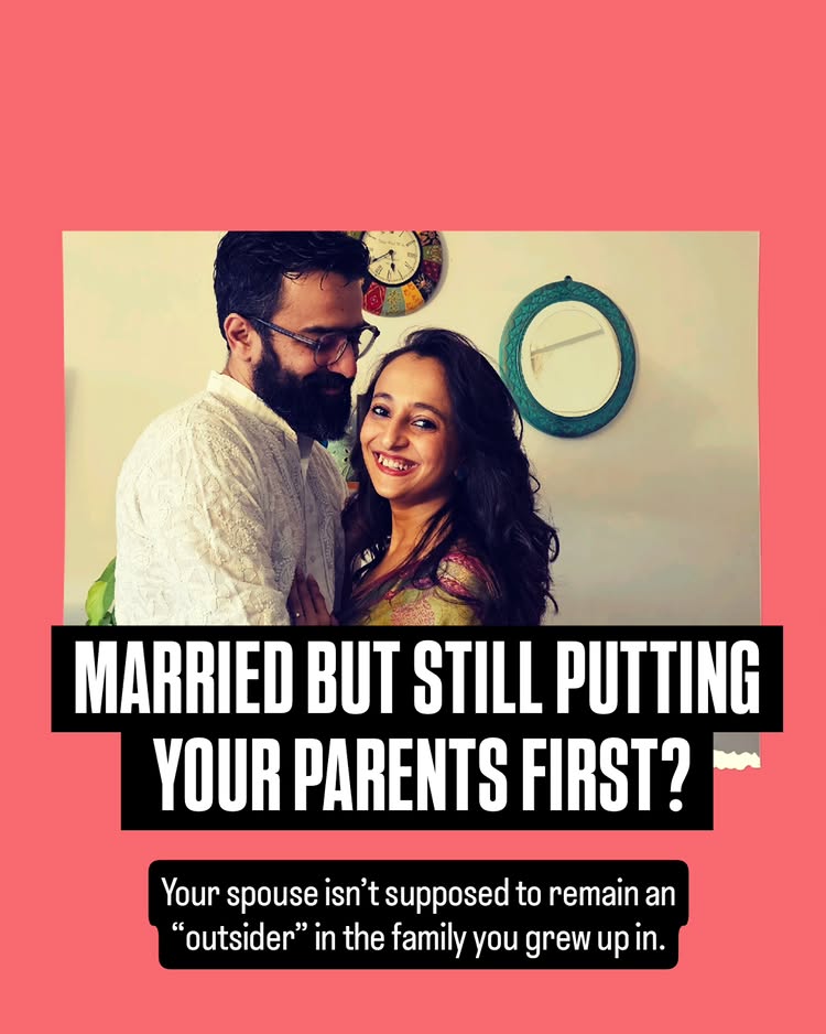 Instagram post by @happilywhateverafterwithks: Your parents don’t stop being your family when you get married. But your understanding of who your P…