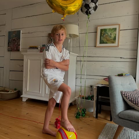 Instagram post by @joannafox: Happy 8th birthday to our little Foxy @robbjamieson. What a party weekend! Serious props to my mum f…