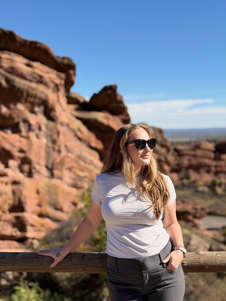 Instagram post by @julainamerica: One weekend in Colorado 🥰 Photos by @magda.usa ❤️ 📍Red rocks amphitheater 📍Golden, CO 📍Pikes pea…