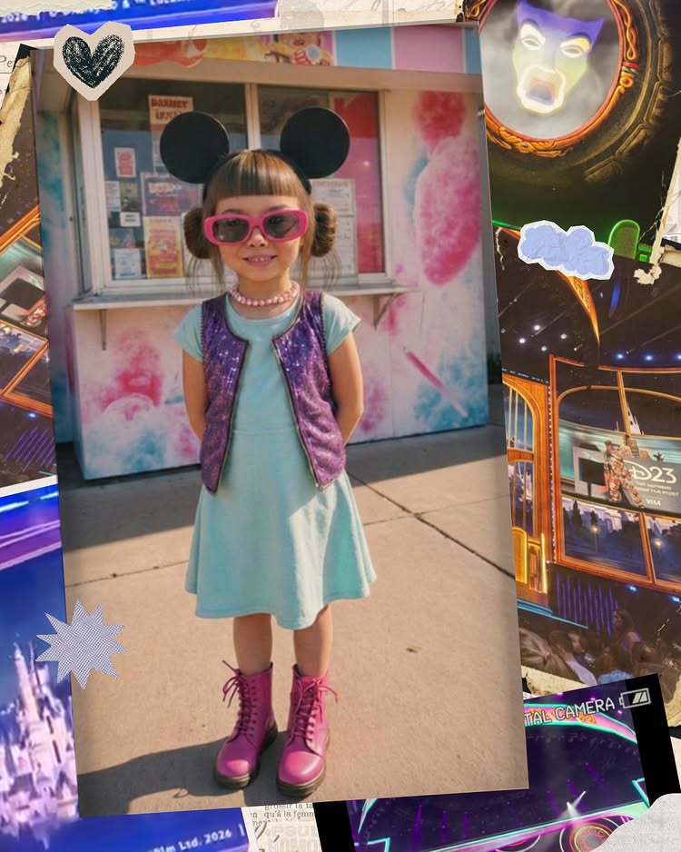 Instagram post by @lilmiquela: been obsessed with disney since before i had opinions about anything else 🥹🪄 when d23 happened… ob…