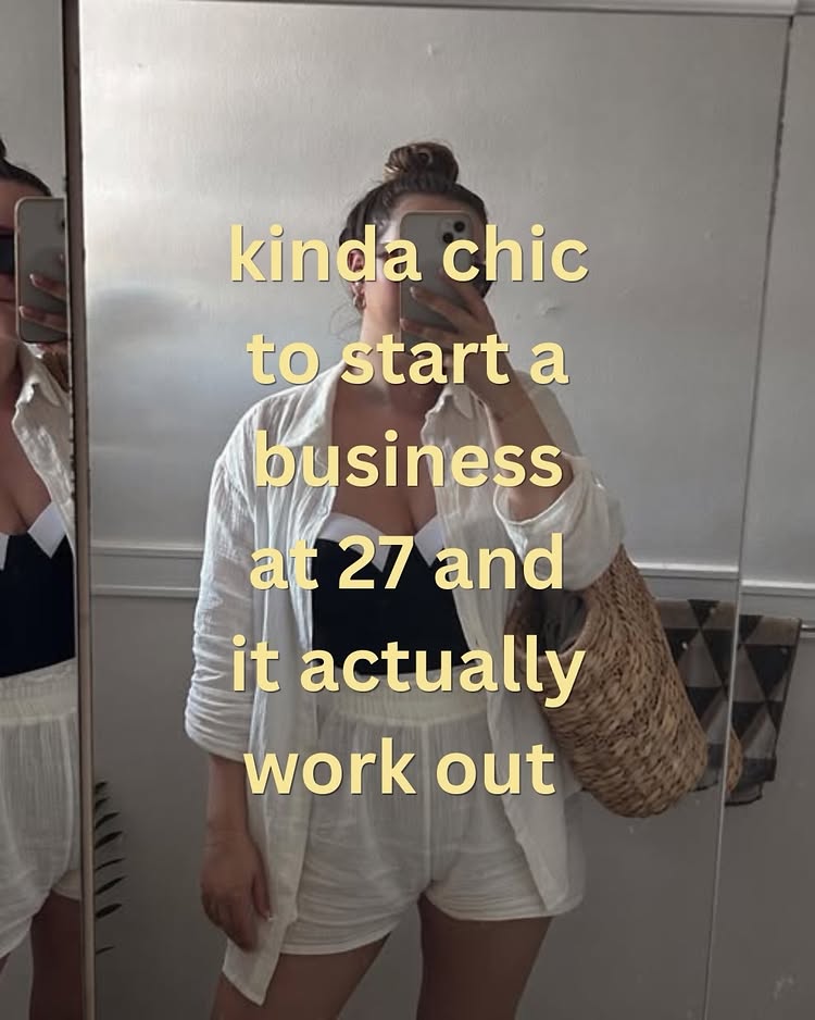 Instagram post by @lindsrosso: Chic! #kindachic