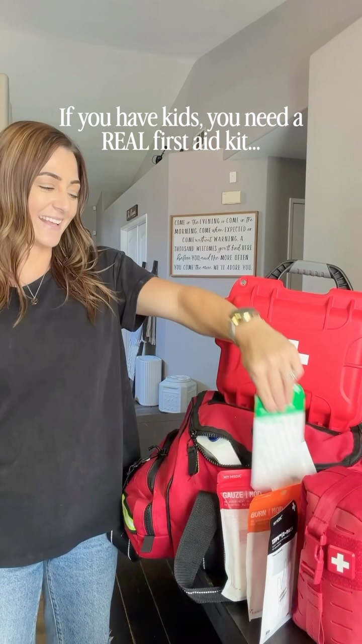 Instagram post by @meetthemungers: A life saving first aid kit is one of those things you hope you never need… but when you do, you wan…