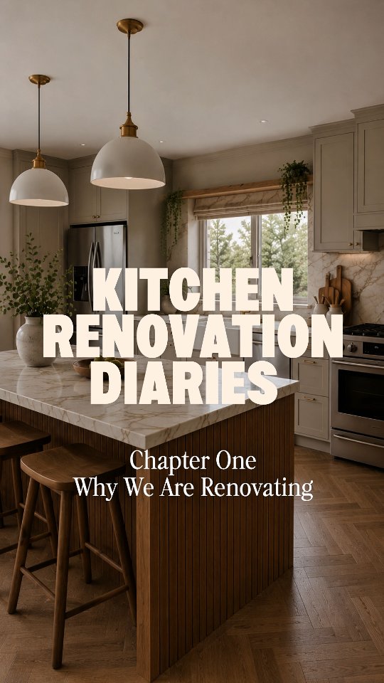 Instagram post by @mylittlesecrets_ca: #ad I’m so excited to finally share something I’ve been keeping under wraps… we’re renovating our ki…