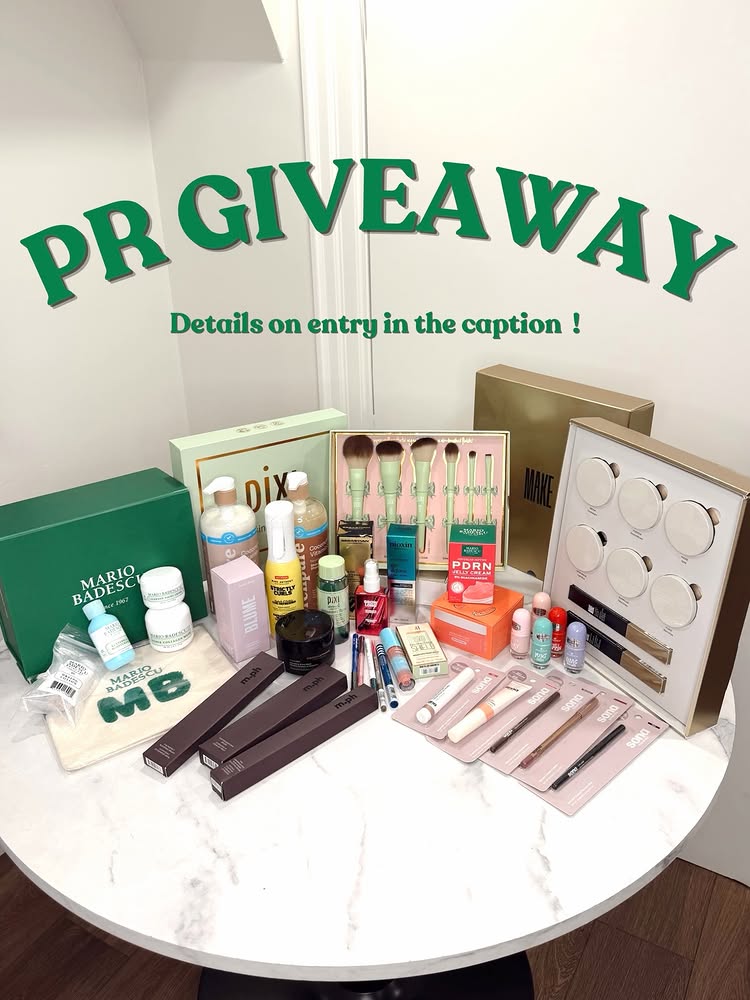Instagram post by @saraniemi_: TIME FOR ANOTHER PR GIVEAWAY!🍃 How to enter: 1. Follow @saraniemi_ 2. Like this post 3. Tag a frien…