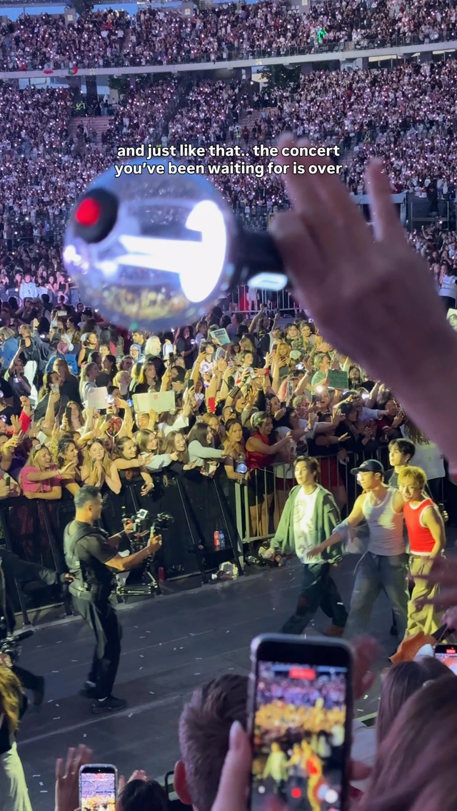 Instagram post by @shinugc: what a night 🥹 thank you BTS I got to see them this close wth 😭 #bts #bangtan #bangtanseonyeondan …