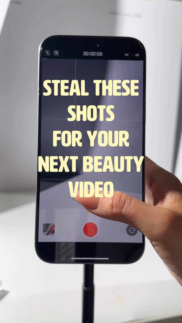 Instagram post by @shinugc: My go-to product shots 🤭 So so easy to do but makes your vids look ✨expensive✨ (especially the macr…