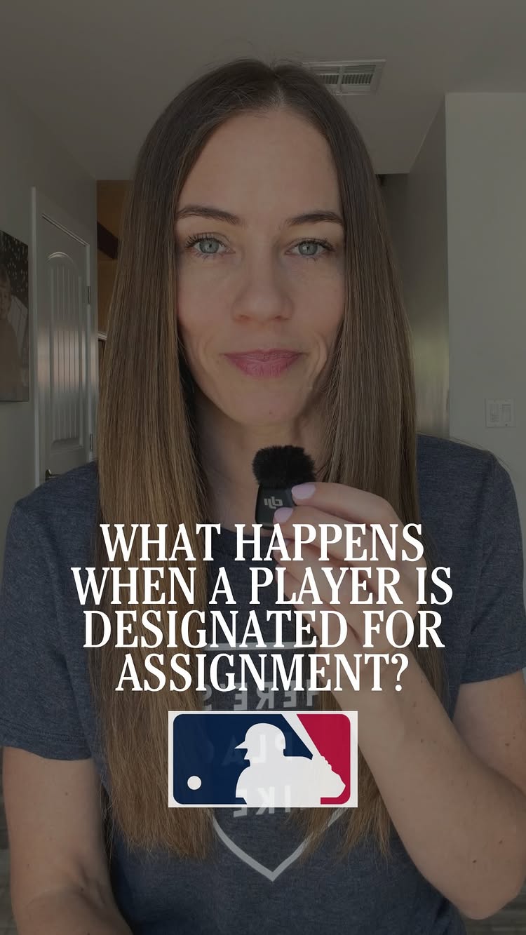 Instagram post by @stephmonty: What happens when an @mlb player is “Designated for Assignment” and put on waivers? Here are some of…
