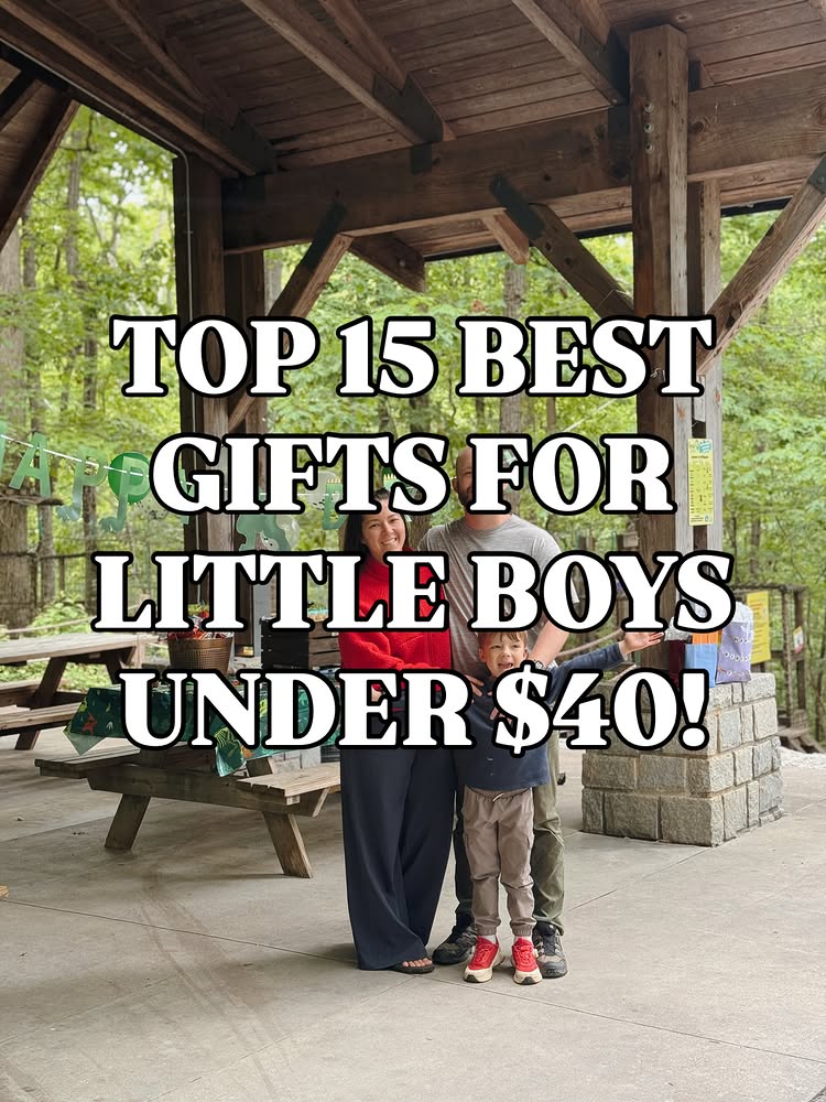 Instagram post by @tiawiththefam: Comment any word & I’ll send you my full list of the best gifts under $40! #boymom #sahm #motherhood…