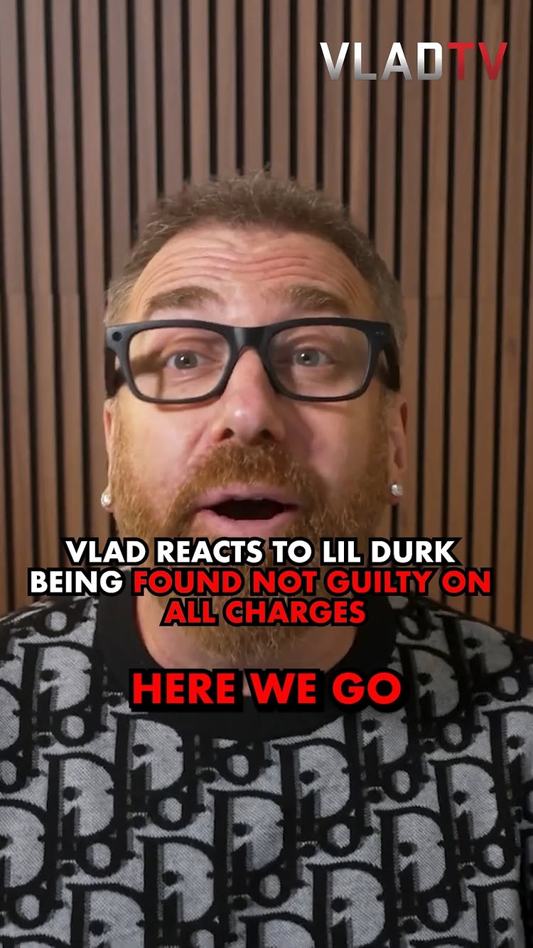 Instagram post by @vladtv: My Thoughts On Lil Durk Being Found Not Guilty 🤔