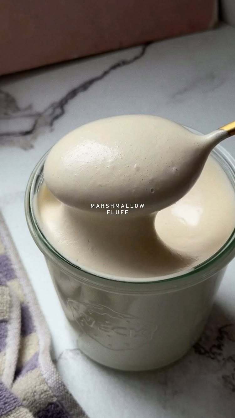 Instagram post by @whatrobineats: Comment FLUFF for the recipe to this healthy marshmallow fluff sent to your DMs!!! ☁️ I know I’m not…